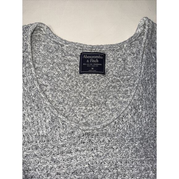 Abercrombie & Fitch Gray Pullover Sweater - Women's Medium - Picture 2 of 7